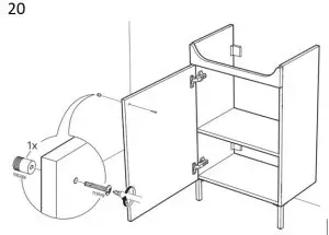 IKEA NYSJÖN Sink Cabinet-20