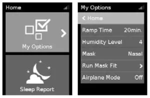 ResMed AirCurve 10 Vauto- Options