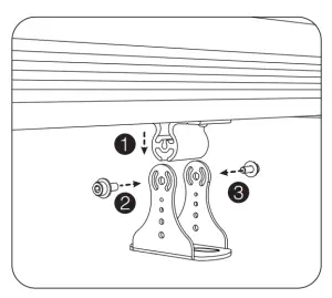 MIBOXER D4 W72 LED Wall Washer Light DMX512&RDM - Diagram