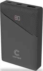 comsol PBD10BK 10,000mAh USB-C PD Power Bank Charger