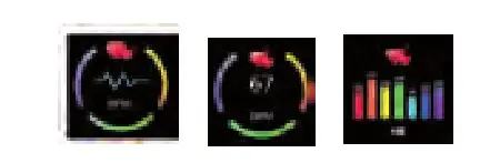 By touching the screen