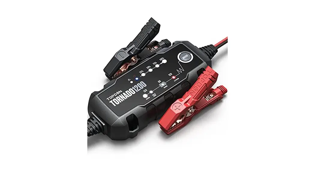 Topdon Tornado1200 Portable Lithium-ion Battery Charger For 12v Cars And Trucks User Manual
