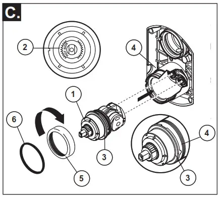 DELTA T27T967 MultiChoice Valve Trim with Diverter- C