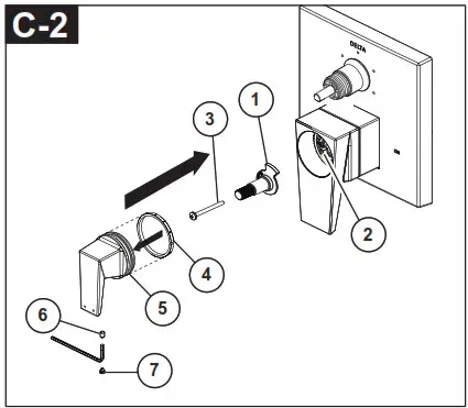 DELTA T27T967 MultiChoice Valve Trim with Diverter- Installation and Adjustment C2
