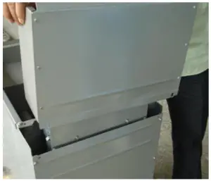 PATRIOT Gas Floor Model Fryers - Flue Installation 3