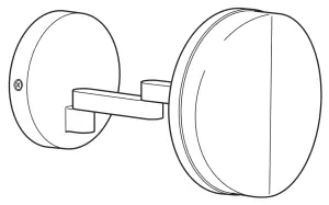 IKEA SVALLIS LED Wall Lamp with Swing Arm