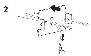 IKEA SVALLIS LED Wall Lamp with Swing Arm - fig2