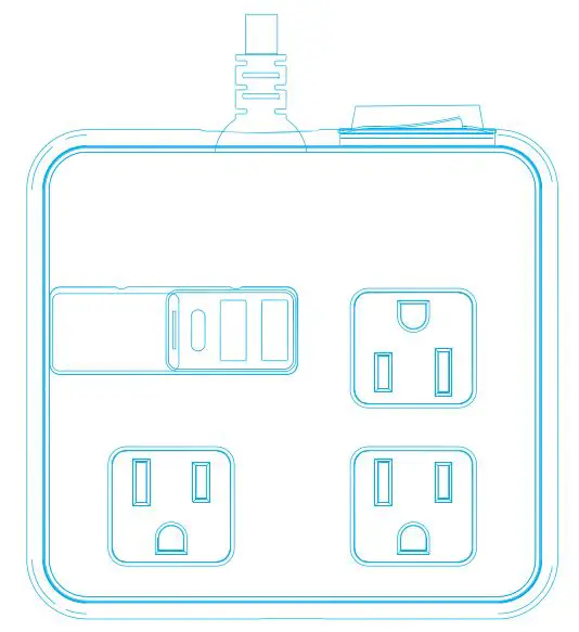 Zhenjiang Electronics B5-1 Power Strip User Manual Zhenjiang Electronics B5-1 Power Strip User Manual