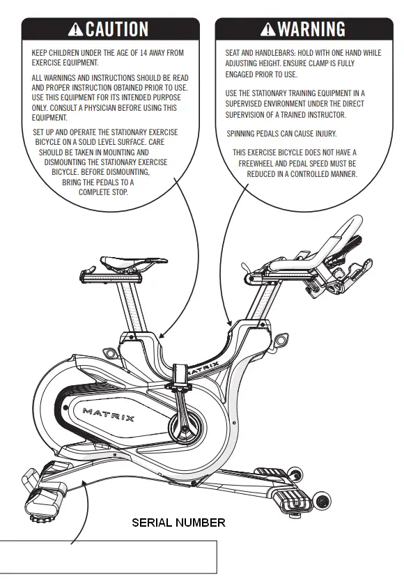 MATRIX MXCYCXP CXP Target Training Cycle - ASSEMBLY