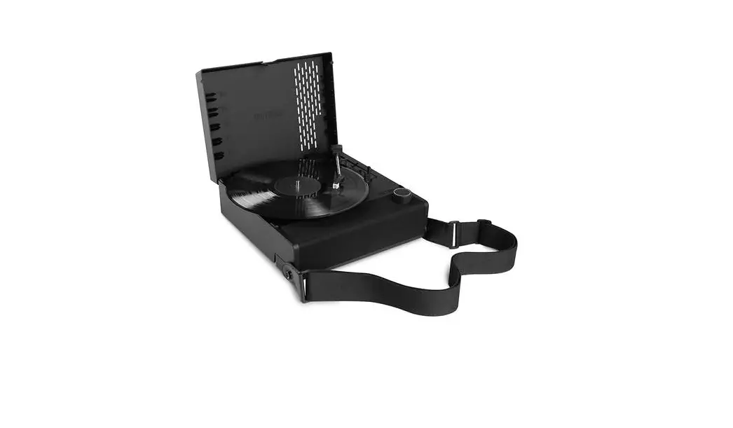 Victrola Vsc-750sb Revolution Go 3-speed Bluetooth Portable Record Player With Built-in Speakers User Manual