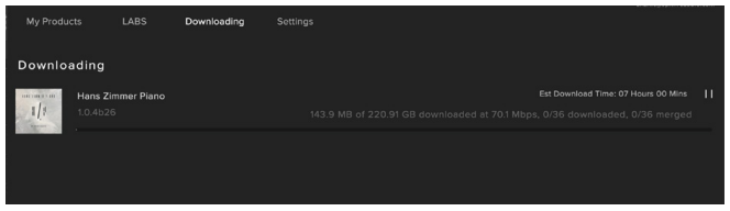 SPITFIRE AUDIO HZP Hans Zimmer Piano-Spitfire