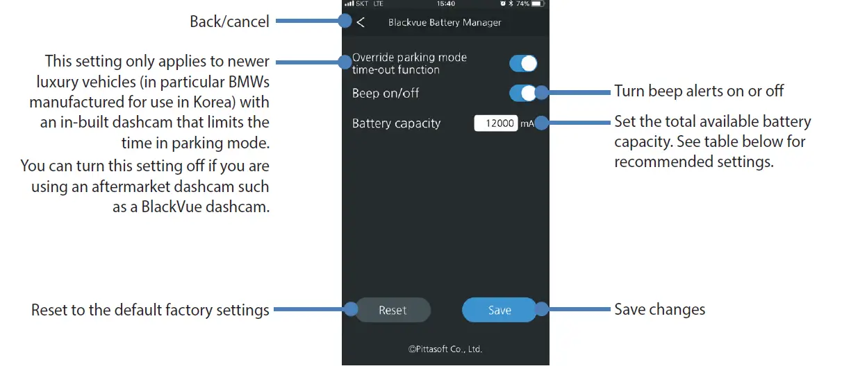 BLACKVUE B-124X Power Magic Ultra Battery-18