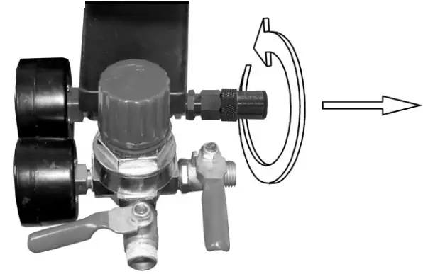 airamster TIGER 8 550 50 Litre Air Comressor - SAFETY VALVE