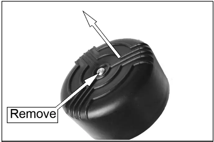 airamster TIGER 8 550 50 Litre Air Comressor - filter cover