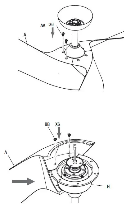 BREEZISM BF9453L56SL Alameda 56 Inch Ceiling Fan FIG-7