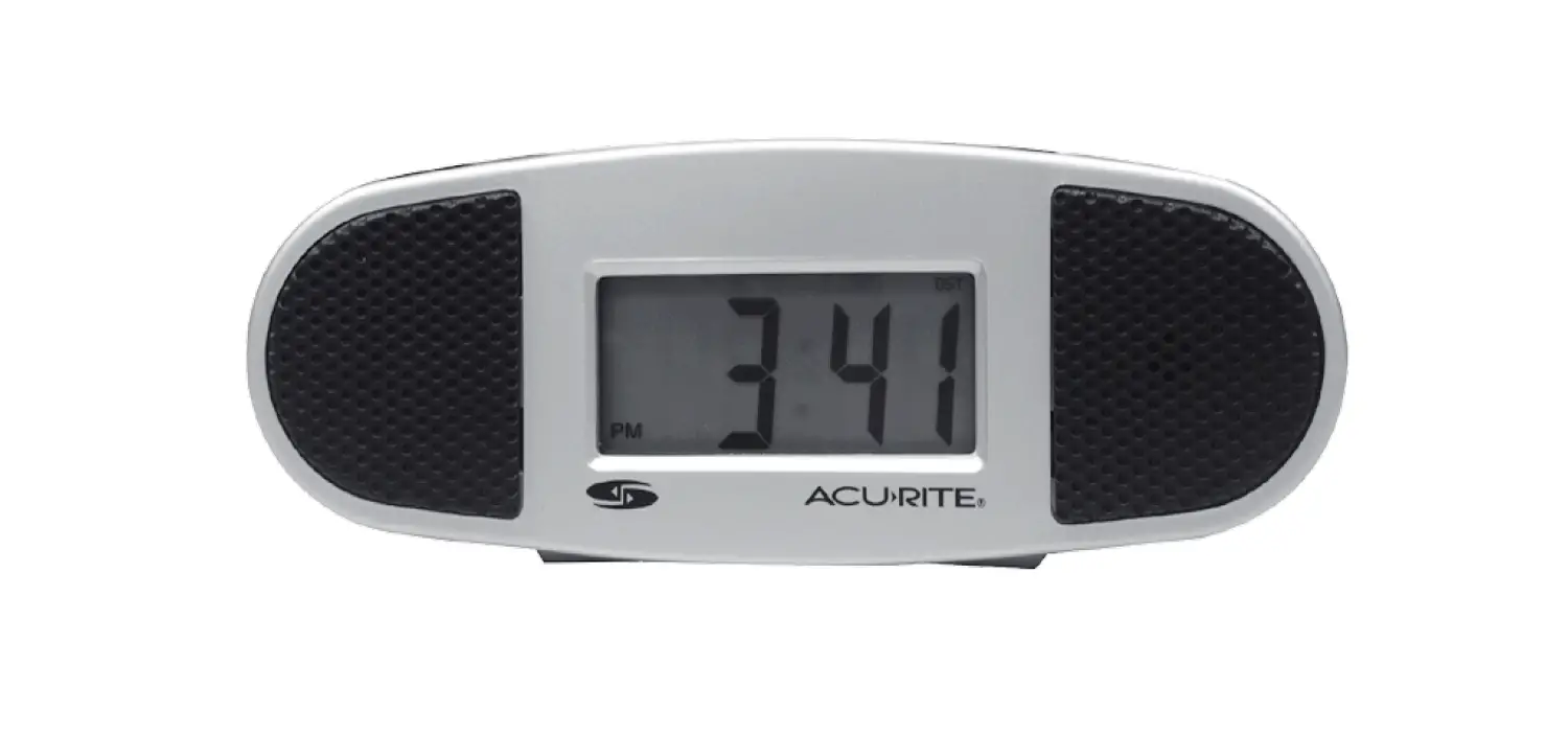 Accurite Set & Forget Alarm Clock Instruction Manual
