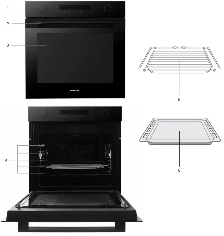 INVENTUM IMC6272BK Combi Magnetron Oven Instruction Manual - product description