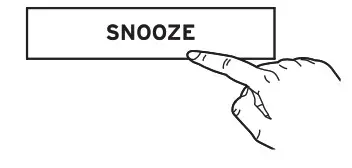 TIMEX TW500 Dual Alarm FM Clock Radio- SNOOZING THE ALARM