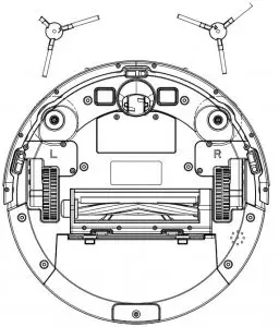 Installing side brush