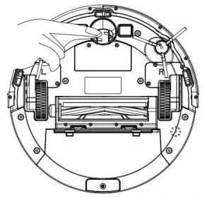 Clean drive wheels and universal wheel