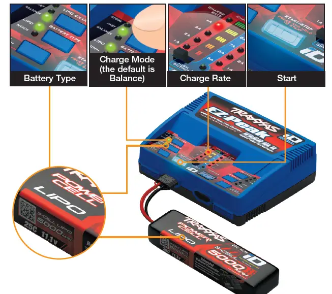 TRAXXAS EZ- Dual Fast Charger 8