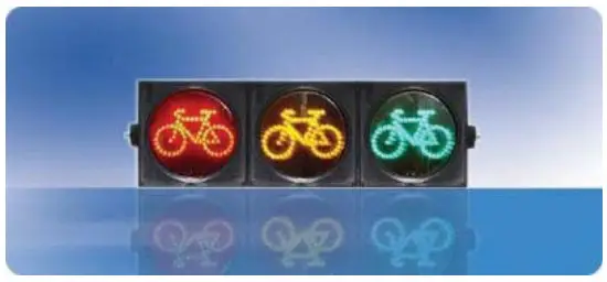 led led TP 300 Traffic Signal Light - Side view of pedestrian lights 2