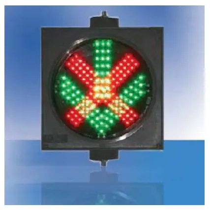 led led TP 300 Traffic Signal Light - Side view of pedestrian lights 5