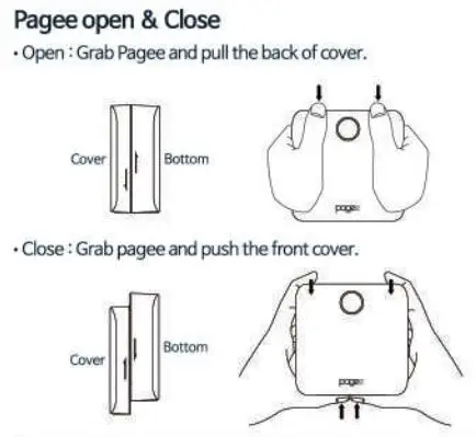 pagee PG1 Mobile Sticker Printer Instruction Manual - How to use