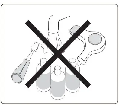 KAHUNA CHAIR HM5000 Massage Chair User Manual - Prohibit using liquid cleaning products