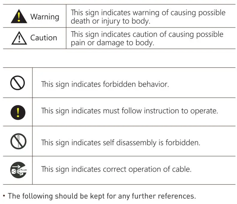 KAHUNA CHAIR HM5000 Massage Chair User Manual - Symbol