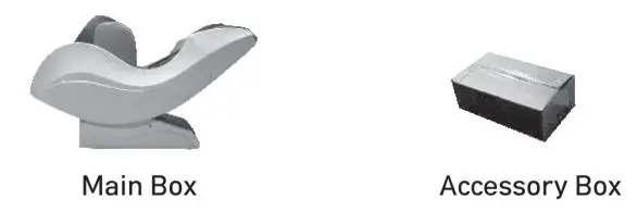 KAHUNA CHAIR HM5000 Massage Chair User Manual - Unpack