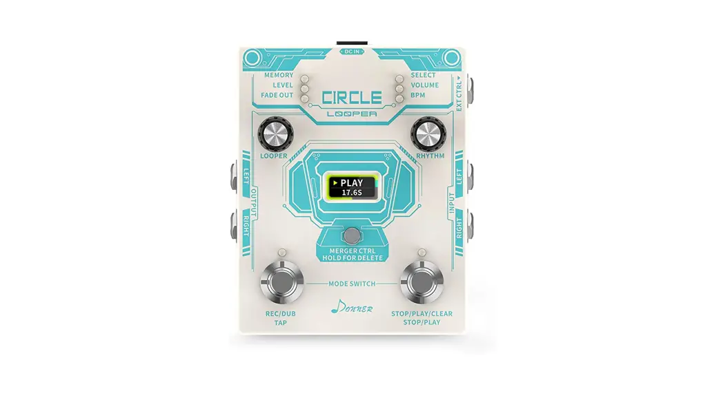 Donner Double Footswitch Looper Pedal Owner's Manual Donner Double Footswitch Looper Pedal Owner's Manual