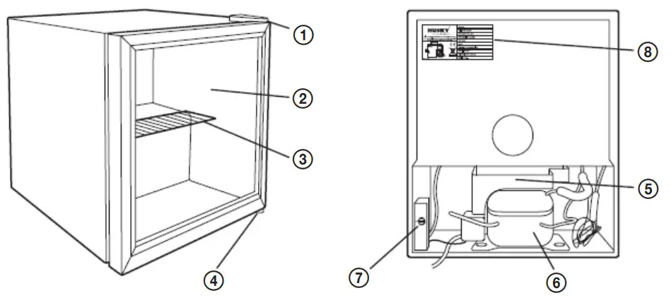 ECG Refrigerador - DESCRIPTION
