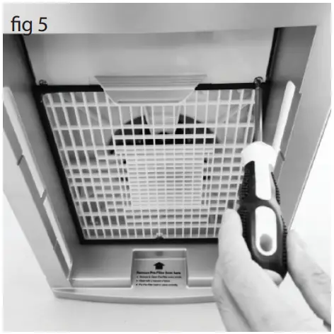 Replacing the Main Filter