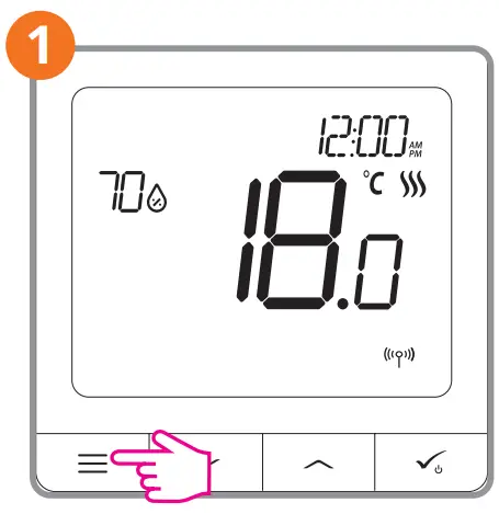 Display humidity