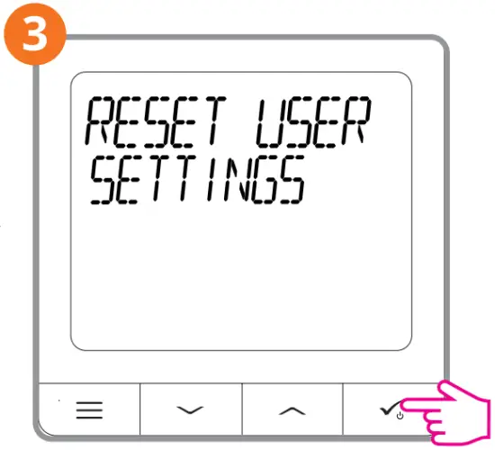 Display floor temperature