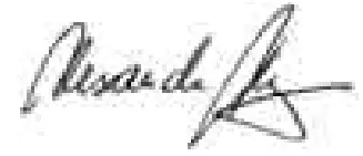 Managing Director signature