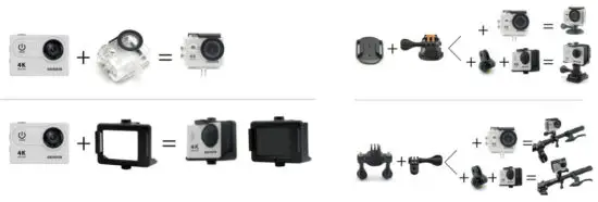 aiwa ONE 4K Ultra HD Action Camera - figure 3