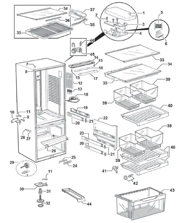 FISHER-PAYKEL-RF402BRPUX7-64cm-Fridge-Freezer-4