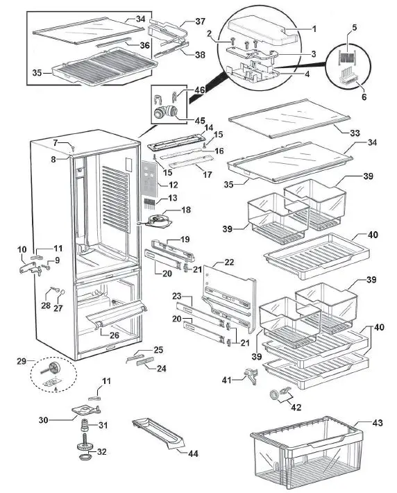 FISHER-PAYKEL-RF402BRPUX7-64cm-Fridge-Freezer-5