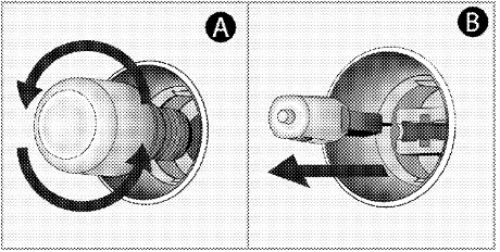 beko BMF50B Built In Oven - If your over is equipped with a round lamp 2