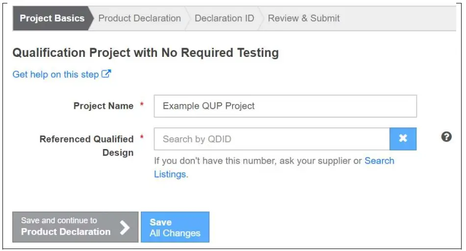 Launch Studio Project For Qualification Upgrade Program (qup) Instruction Manual