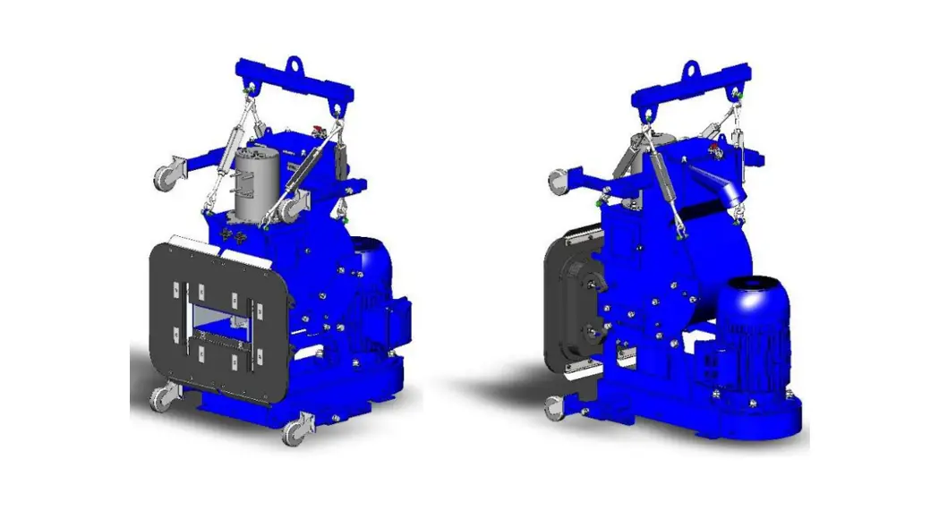 Blastrac Ebe-200vmb Suspended Load Shot Blasting Machine Owner's Manual