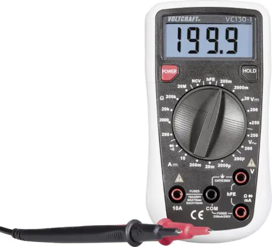 VOLTCRAFT 1090519 Handheld Digital Multimeter