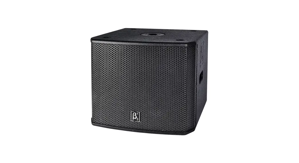 Beta Three Mu18 B 18 Inch Subwoofer Mu Series Pro Loudspeaker System User Manual Beta Three Mu18 B 18 Inch Subwoofer Mu Series Pro Loudspeaker System User Manual