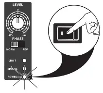 behringer B1800XP Eurolive Active Subwoofer - Getting started 1