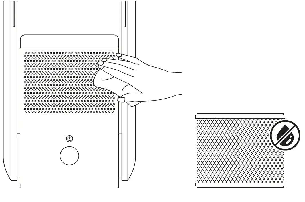 djive SKJ-CR022UF-S- Flowmate -ARC -Casual 2-in-1 -Bladeless- Fan -and- Air- Purifier -14