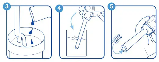 bluelab Soil pH Pen Care Cleaning the mixture