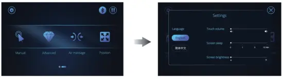 Xiamen Comfort Science Technology Group EC806R Massage Chair - app 2