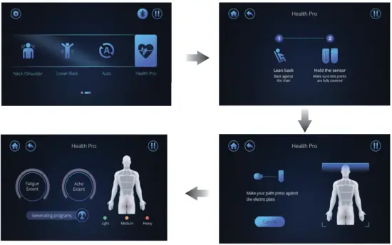 Xiamen Comfort Science Technology Group EC806R Massage Chair - app 3